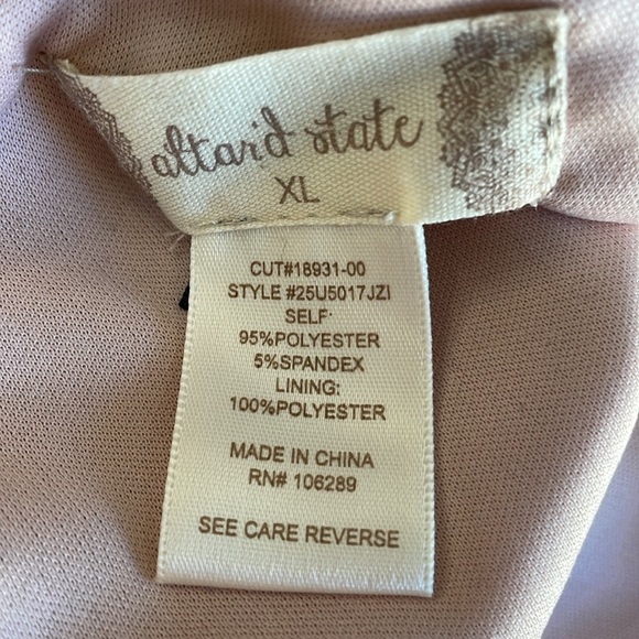 Altar’d State Layered Lace Back Dress - Picture 5 of 6